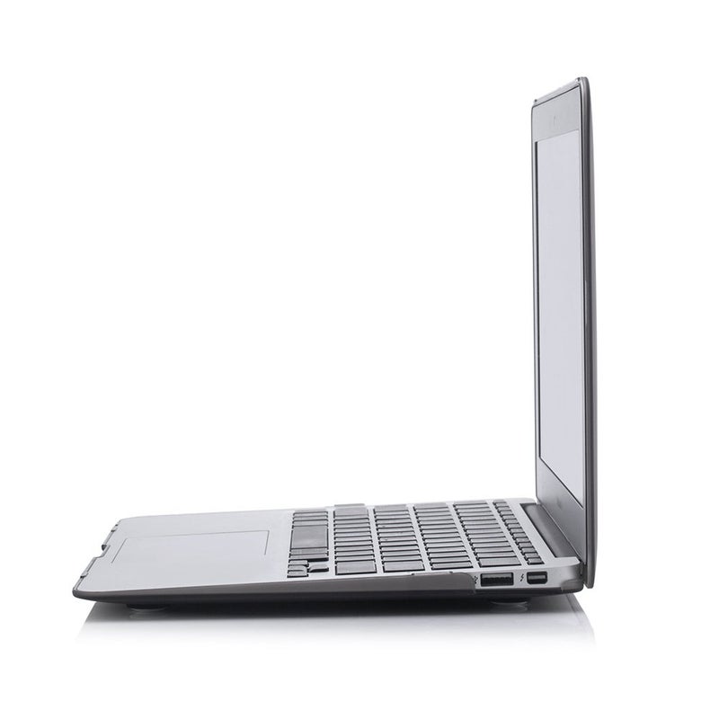 RUBAN Compatible with MacBook Air 11 Inch Case Model A1370 A1465, Soft Touch Plastic Hard Shell Case Bundle for Mac Air 11.6 (Gray) - Image 5